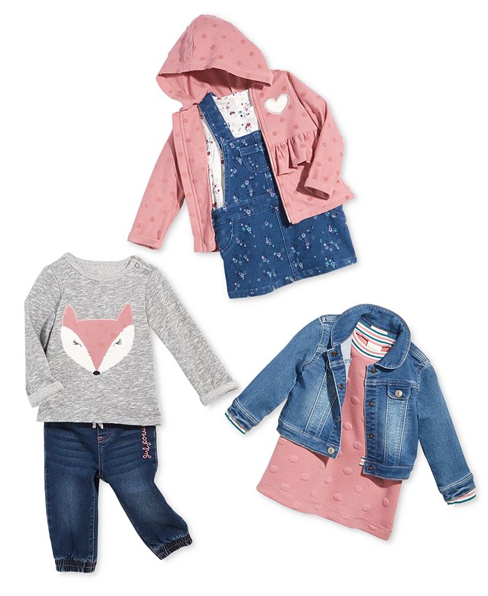 First Impressions Baby Girls Denim Jacket, Created for Macy's & Reviews Coats & Jackets Kids