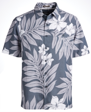 image of Quiksilver Men-s Waterman Shonan Hawaiian Shirt