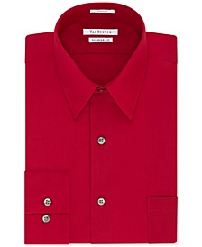 Men's Classic-Fit Point Collar Poplin Dress Shirt