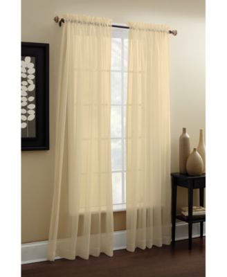 Croscill - Denise Sheer 57" x 84" Tailored Window Panel