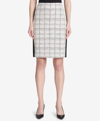 Calvin Klein - Tweed Pencil Skirt