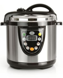 Commercial Chef 13-in-1 6.3-qt. Electric Pressure Cooker Stainless Steel