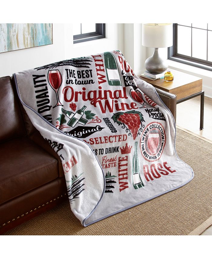 Shavel Hi Pile Luxury Oversized Throw Macy's