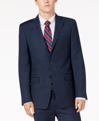 Photo 1 of Calvin Klein Men's X-Fit Slim-Fit Stretch Suit Jackets blue 42 r