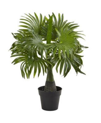 3-Pc. Areca, Fountain & Banana Palm Artificial Plant Set 