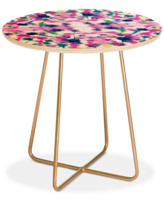 Deny Designs - Jacqueline Maldonado Cosmic Connections Multi Round Side Table