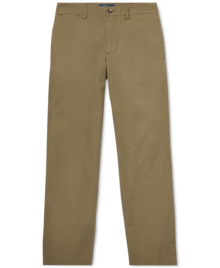 Polo Ralph Lauren Big Boys Cotton Chino Pants - Macy's