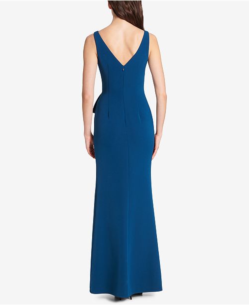 Jessica Howard V-Back Surplice Gown & Reviews - Dresses - Women - Macy's