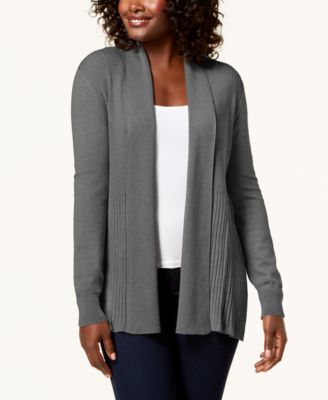 macys plus size cardigan sweaters