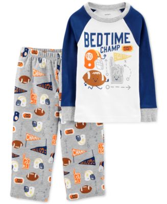 Carter's Toddler Boys 2-Pc. Bedtime Champ Pajama Set - Macy's