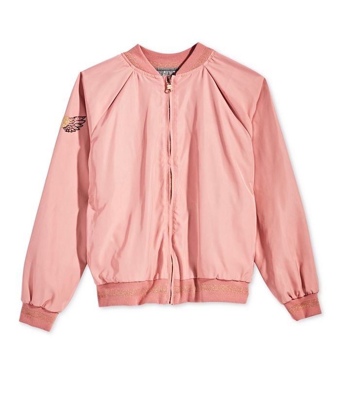 Epic Threads Big Girls Reversible Baseball Jacket, Created for Macy's ...