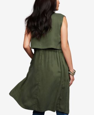 BB Dakota Maternity Draped Vest