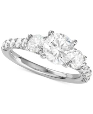Macy's - Diamond Engagement Ring (1 ct. t.w.) in 14k White Gold