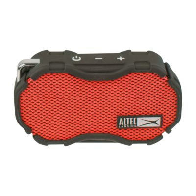 Altec Lansing - Baby Boom Portable Bluetooth Speaker - Black & Red