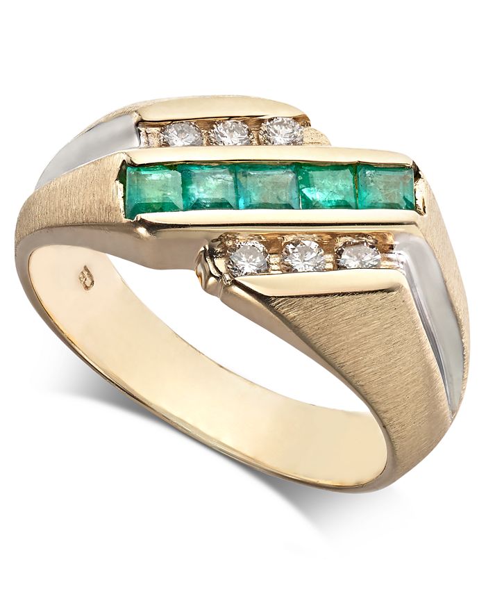 Emerald sale ring macys