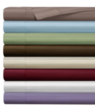 Cathay Home Inc. Dobby Stripe 3-Pc Twin Sheet Set - Macy's