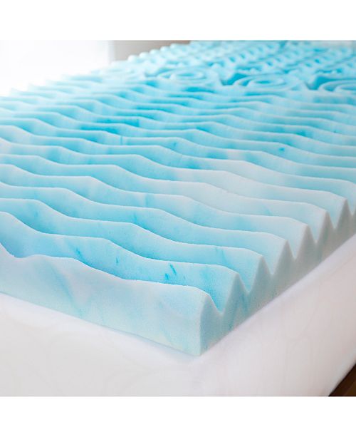 Authentic Comfort 5Zone 4" Twin XL Orthopedic Foam Mattress Topper