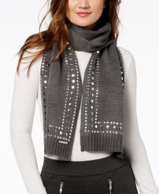 michael kors studded scarf