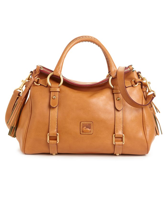 Dooney & Bourke Florentine Vachetta Small Leather Satchel - Macy's