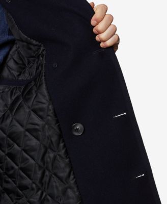 Men's Three-Button Peacoat 