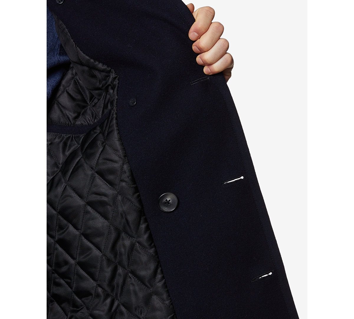 Nautica Men's Three-Button Pea Coat