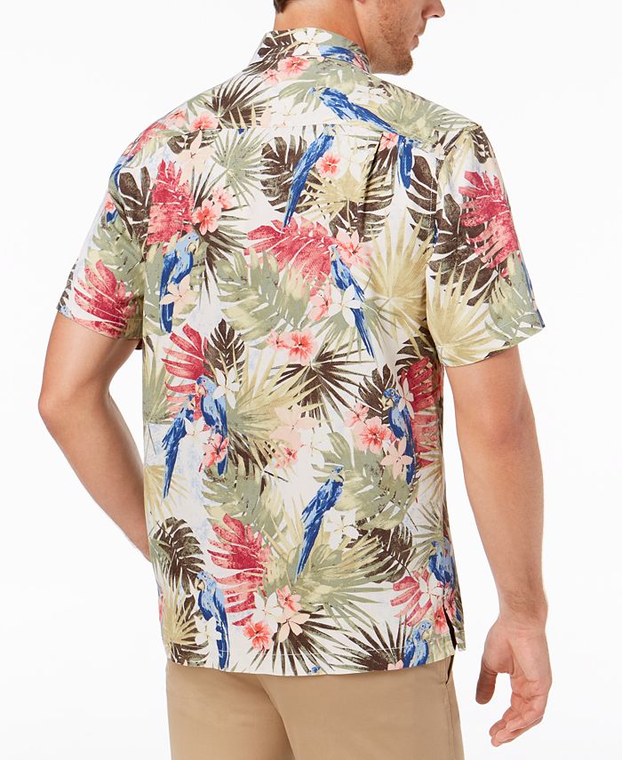 Tommy Bahama Men's Marino Paradise Silk Shirt - Macy's