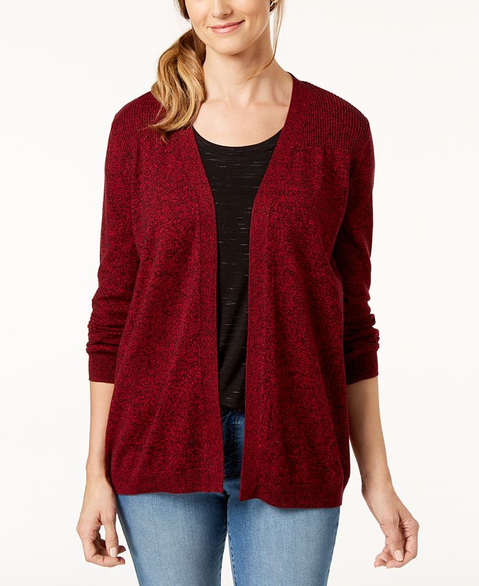 karen scott cotton cardigan