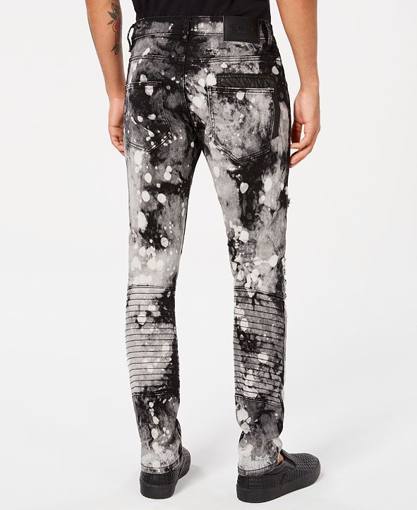 rhinestone black jeans