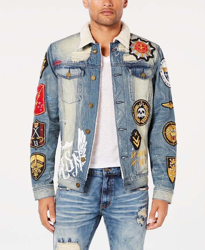Scout trucker jacket top