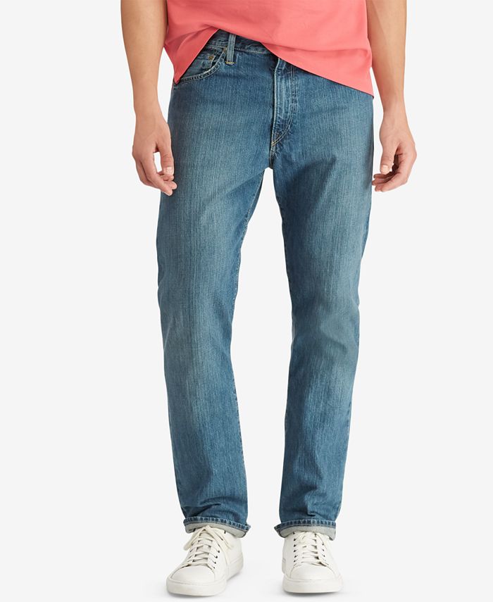 Polo Ralph Lauren Polo Sport Relaxed Fit Denim Track Pant In Blue
