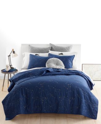 Martha Stewart Collection - Constellation 3-Pc. King Quilt Set