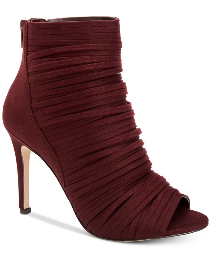 Bcbg elle open cheap toe bootie