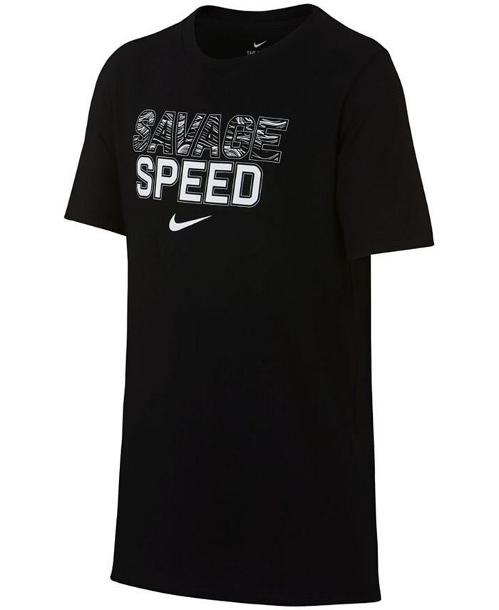 Nike Big Boys Speed-Print T-Shirt & Reviews - Shirts & Tops - Kids - Macy's