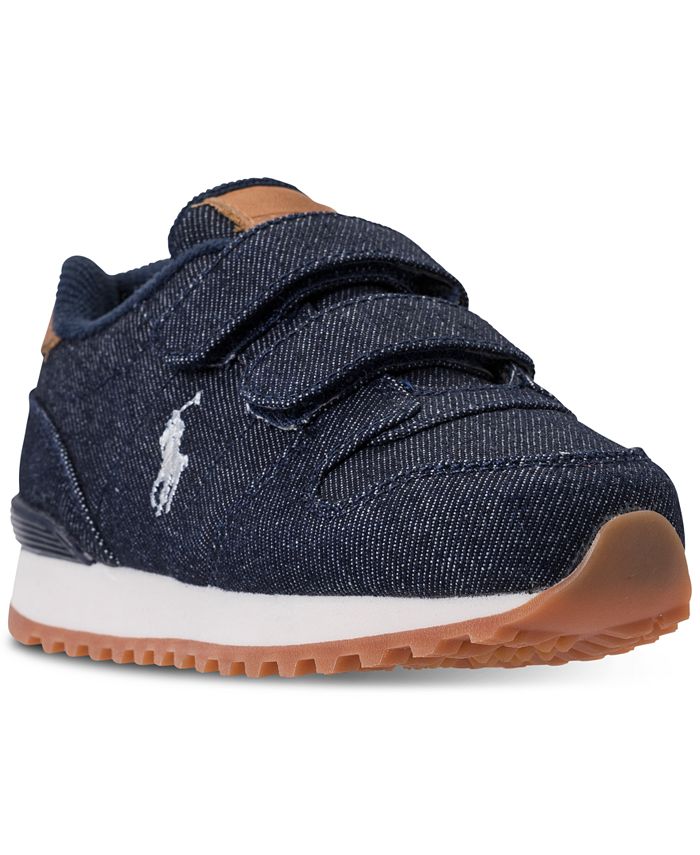 Polo Ralph Lauren Toddler Boys' Oryion EZ Casual Sneakers from Finish