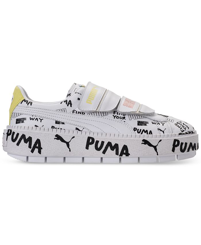 puma platform trace buckle