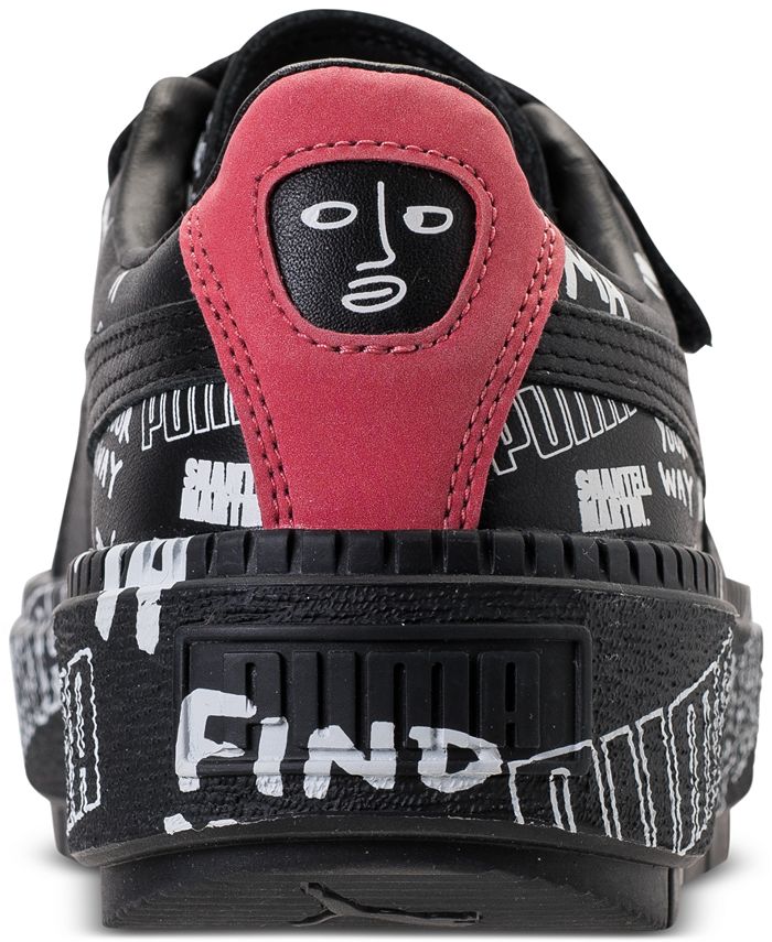 puma platform trace buckle