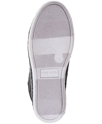 Steve Madden Little Girls JCaffire Mid Cut Casual Sneakers from