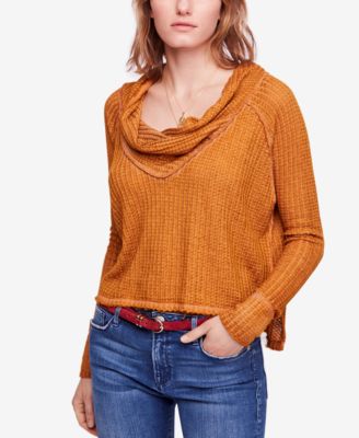 People Wildcat High-Low Thermal Sweater 