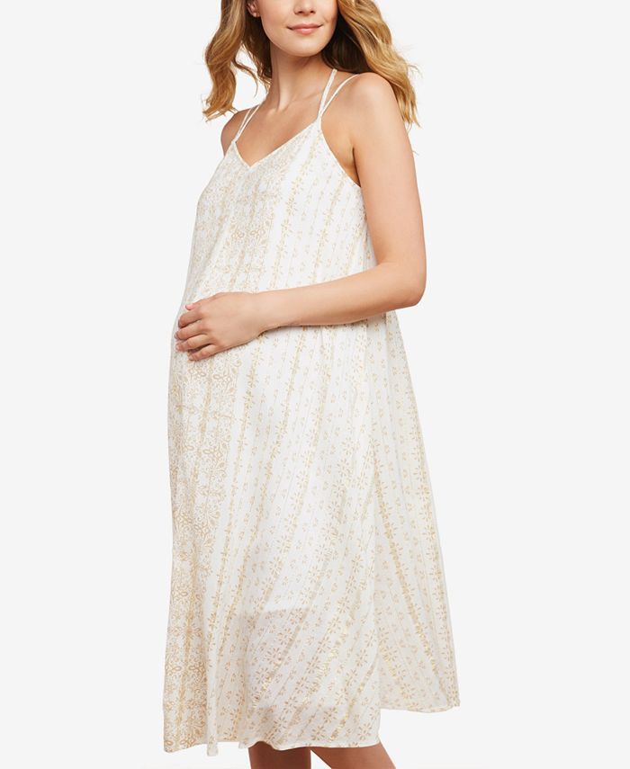 Jessica Simpson Maternity Printed Shift Dress & Reviews - Maternity ...