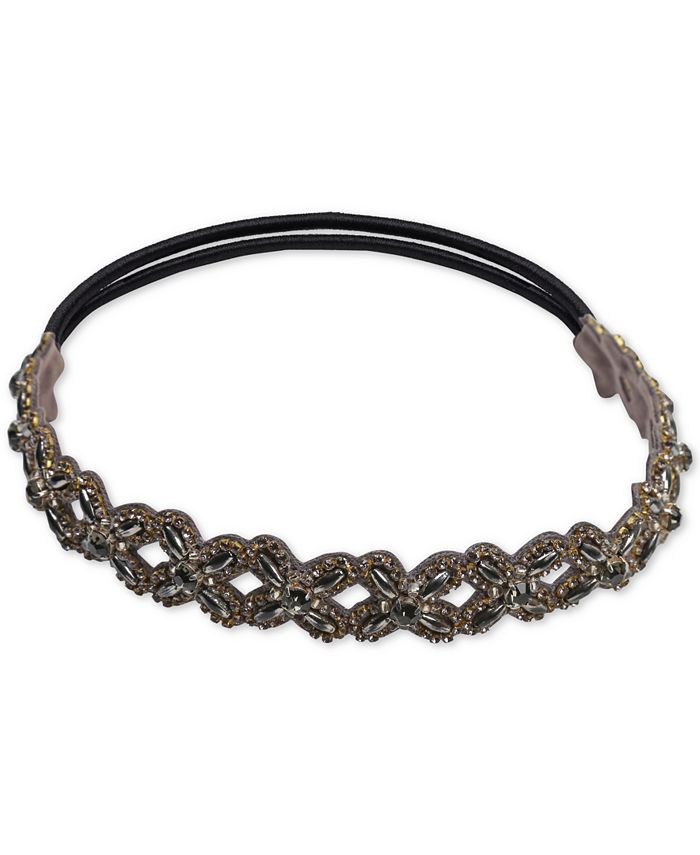 Deepa Gold-Tone Embellished Stretch Headband & Reviews - Fashion ...