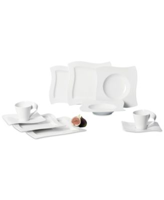 Villeroy & Boch New Wave 30 Pc. Dinnerware Set, Service for 6 - Macy's