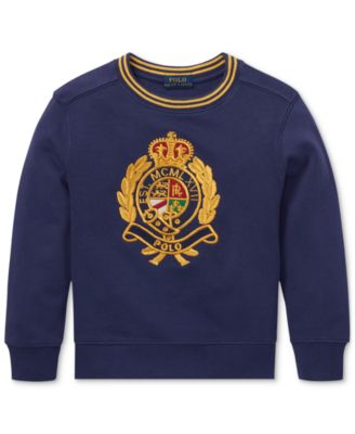 ralph lauren crest sweatshirt