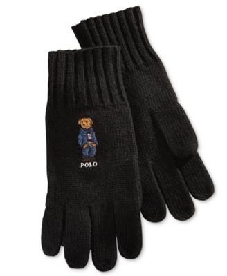 ralph lauren bear gloves