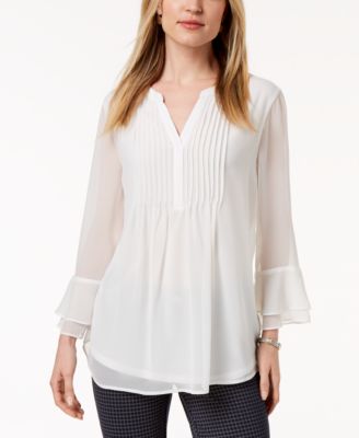 macy's women's spring blouses