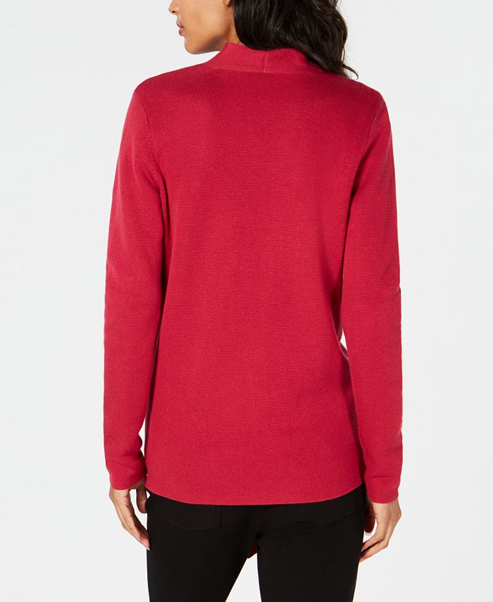 Eileen Fisher Tencel Angle Front Cardigan Macy s