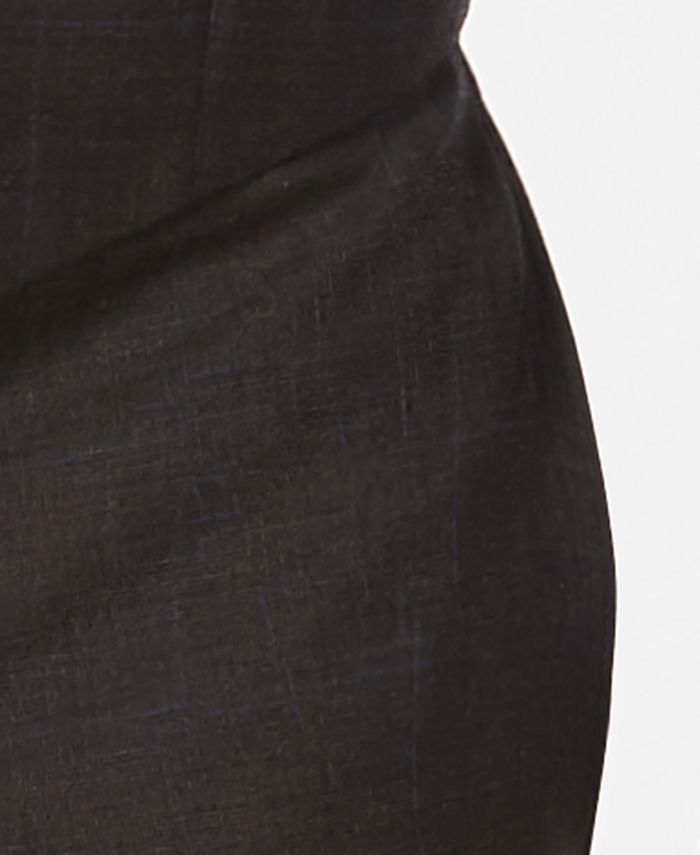 Lauren Ralph Lauren Men's Classic/Regular Fit UltraFlex Brown Check ...