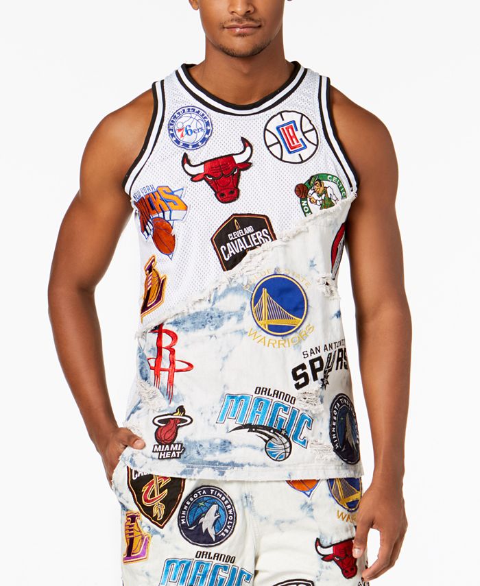 Unk Heritage American Men's NBA Patches Jersey - Macy's