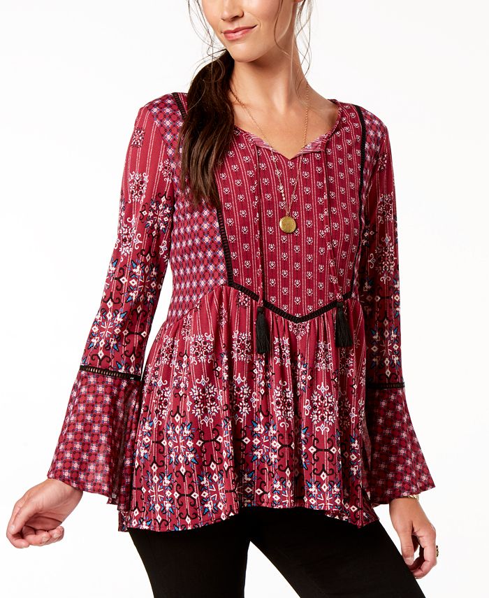 Macys peasant tops store