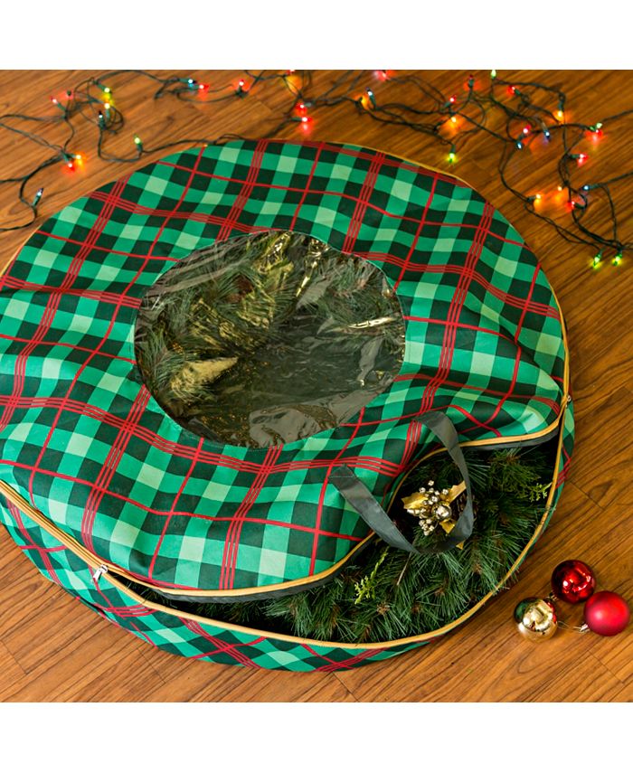 Honey Can Do Christmas Wreath Storage Bag Macy's