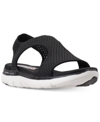 eje Perseo fuego Skechers Women's Flex Appeal 2.0 - Deja Vu Athletic Sandals from Finish  Line - Macy's
